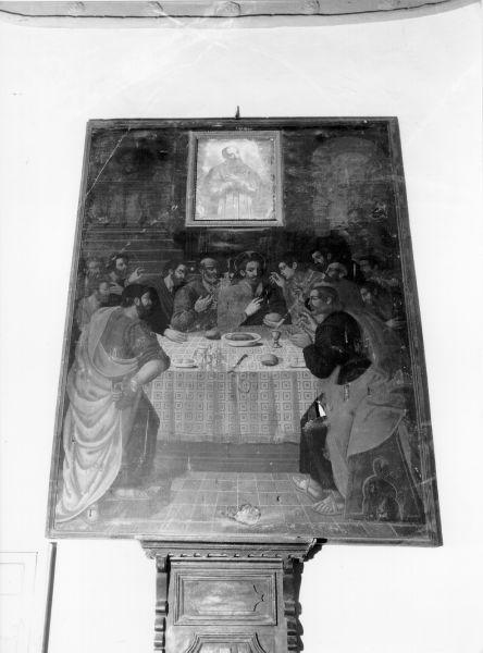 ULTIMA CENA (dipinto) - ambito toscano (prima metà sec. XVIII)