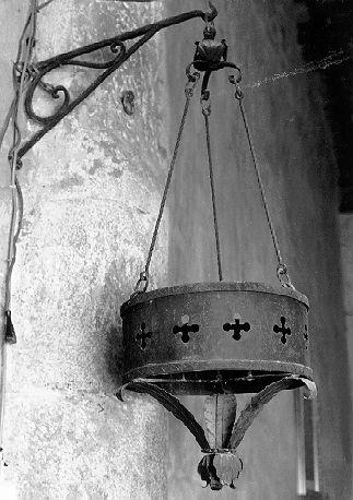 lampada del SS. Sacramento - ambito italiano (fine/inizio secc. XIX/ XX)