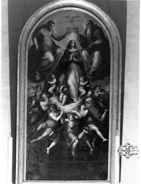 INCORONAZIONE DI MARIA VERGINE (dipinto) di Vasari Giorgio (sec. XVI)