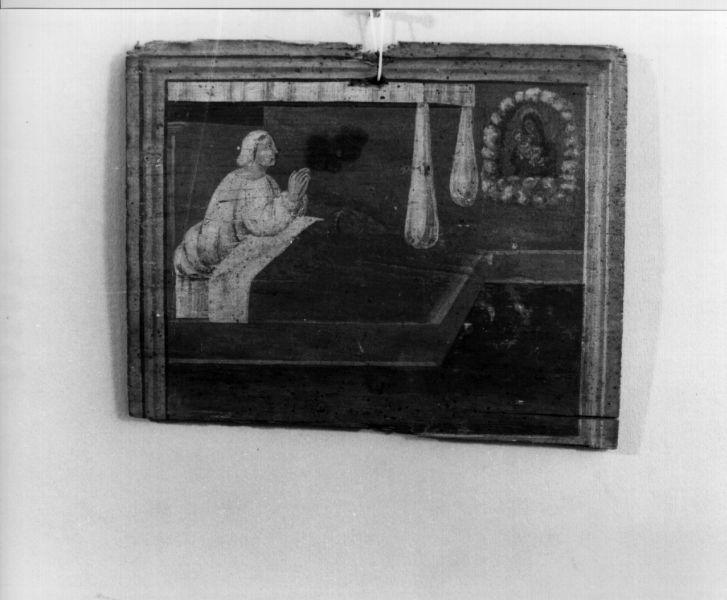 ex voto con Madonna con Bambino (dipinto, opera isolata) - ambito toscano (fine sec. XVI)