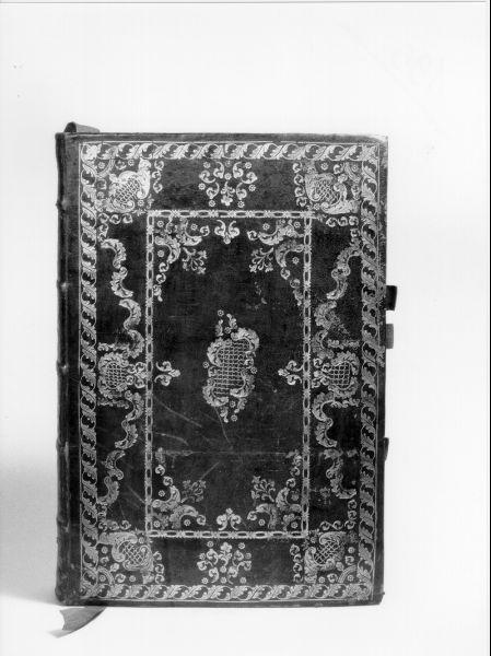 coperta di libro liturgico, opera isolata di Guillimin-Aroux - bottega veneziana (sec. XVII)