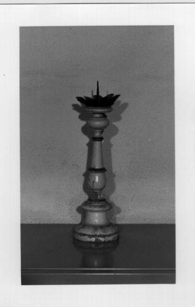 candeliere, serie - manifattura toscana (inizio sec. XIX)