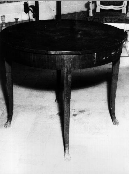 tavolino, serie - manifattura italiana (fine sec. XIX)