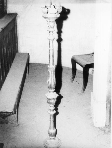 candelabro, serie - manifattura toscana (metà sec. XIX)