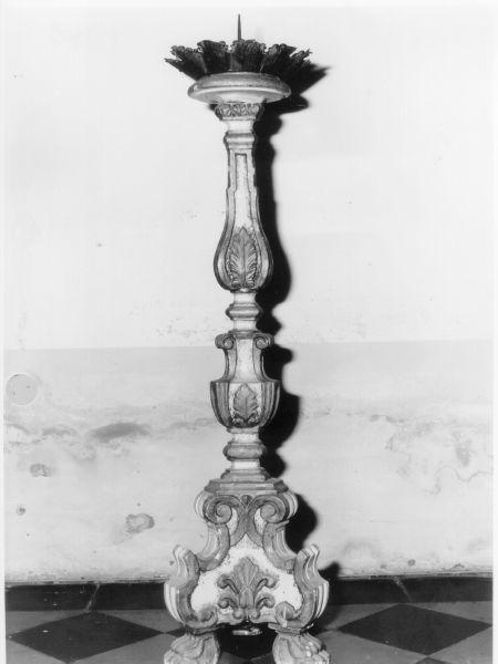 candelabro, serie - ambito pisano (prima metà sec. XIX)