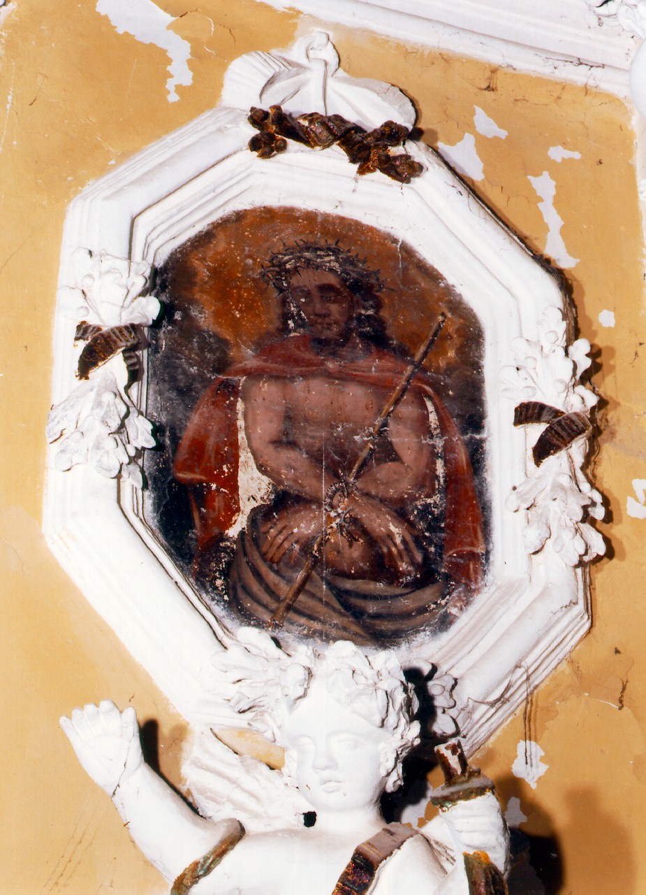 Ecce homo (dipinto murale) - ambito siciliano (Seconda metà sec. XVIII)