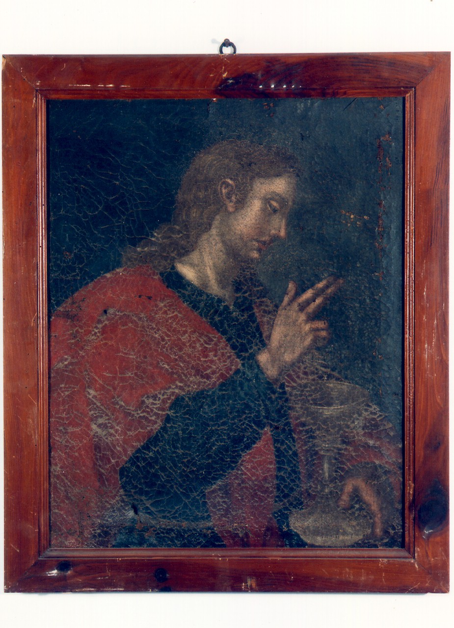 San Giovanni evangelista (dipinto) - ambito siciliano (Fine/inizio secc. XVII/ XVIII)