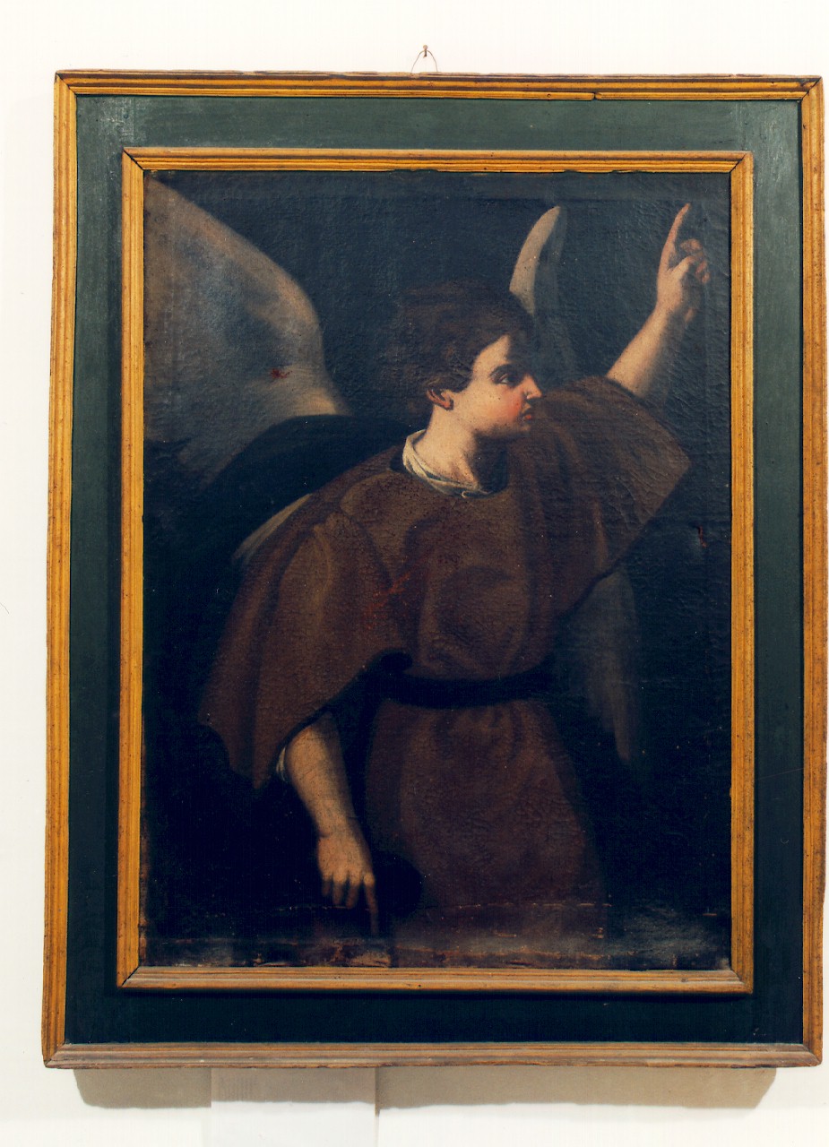 frate francescano in estasi (dipinto) - ambito siciliano (Prima metà sec. XVIII)