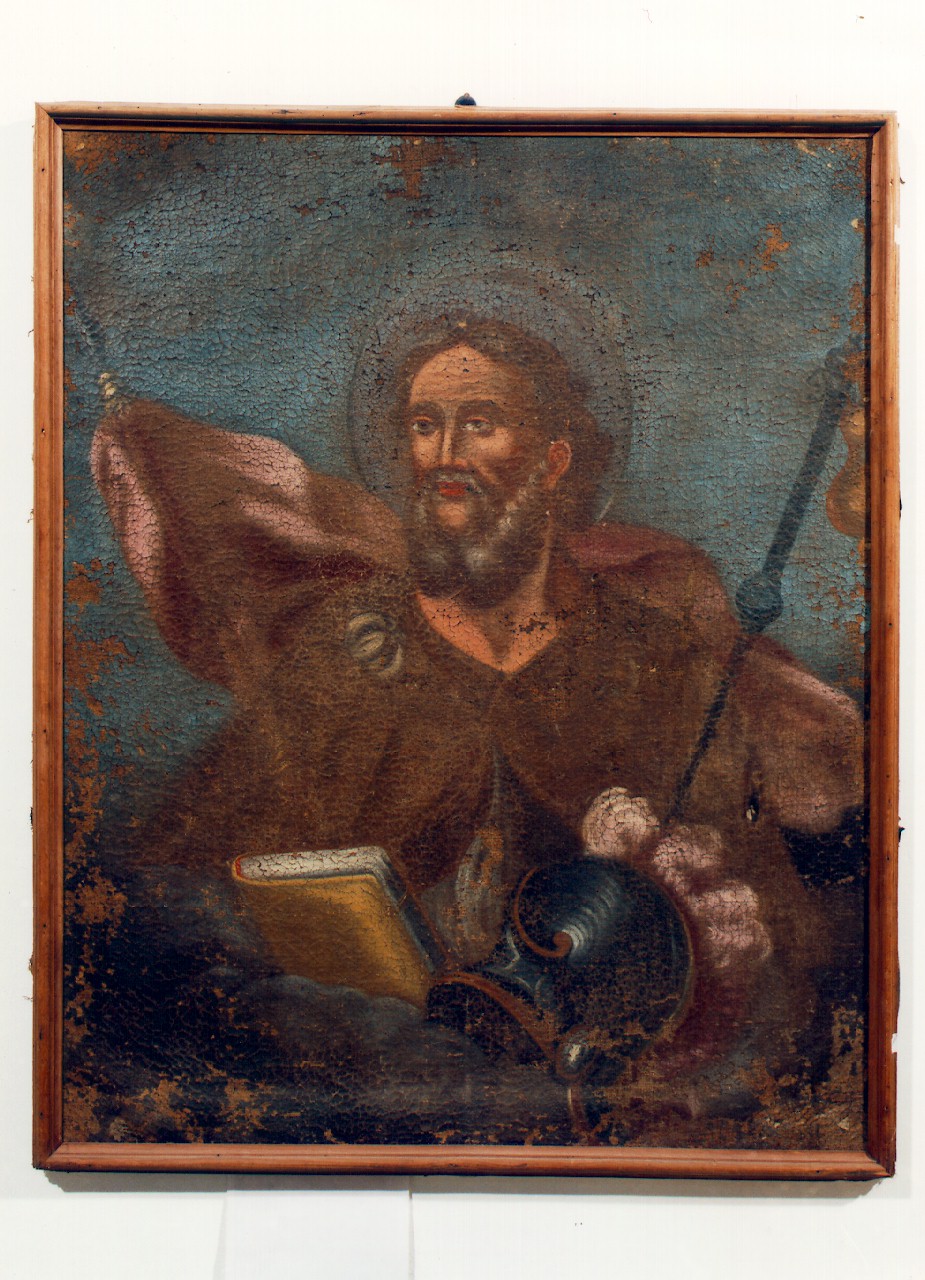 santo guerriero (dipinto) - ambito siciliano (Seconda metà sec. XVIII)