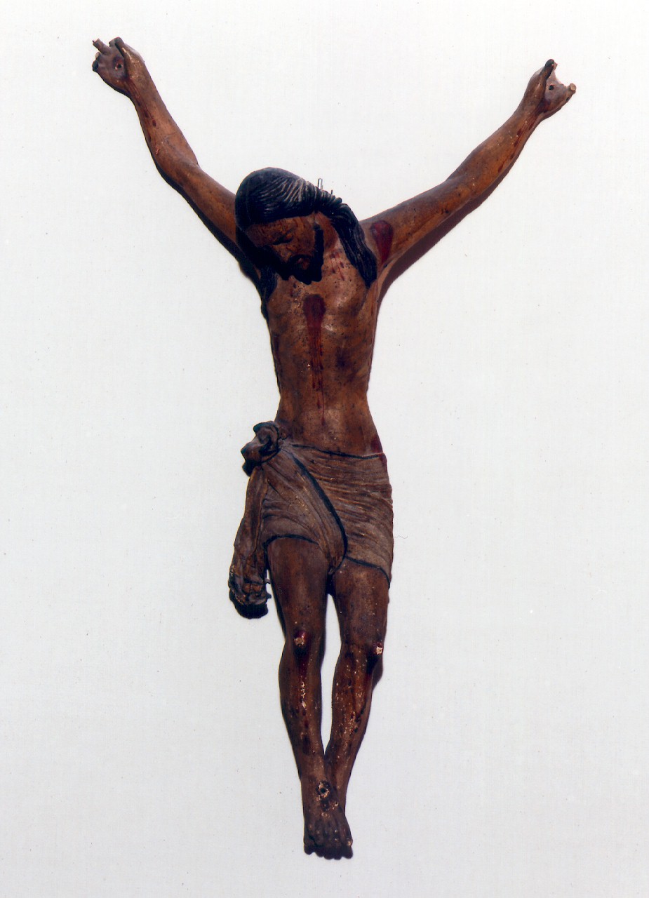 Cristo crocifisso (statua) - ambito siciliano (Prima metà sec. XVIII)