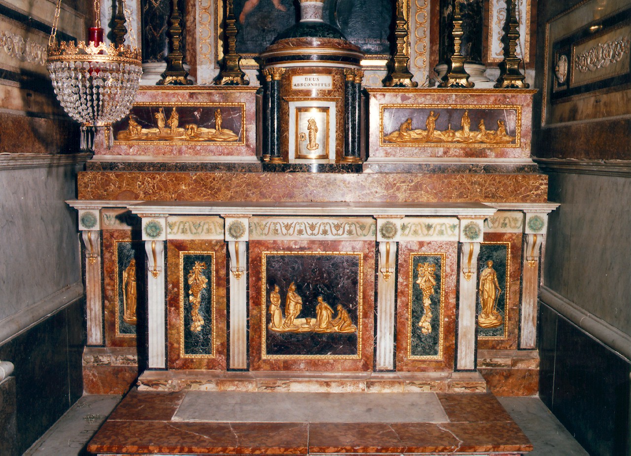 altare - a blocco - ambito siciliano (sec. XIX)