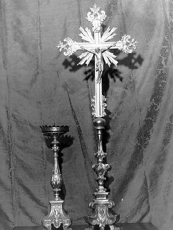 candeliere, serie - bottega pontremolese (sec. XIX)