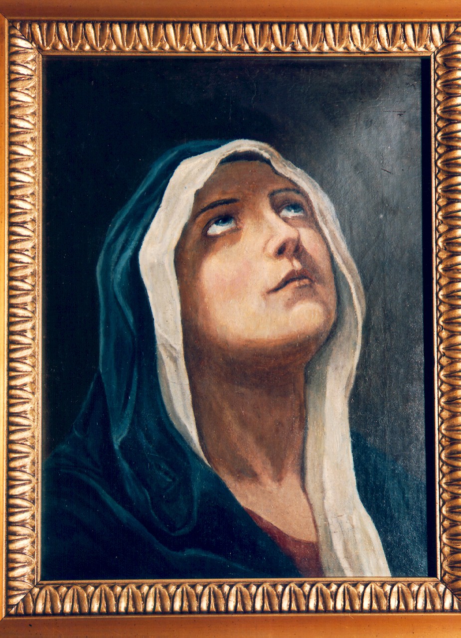 Madonna Addolorata (dipinto) - ambito siciliano (Prima metà sec. XIX)