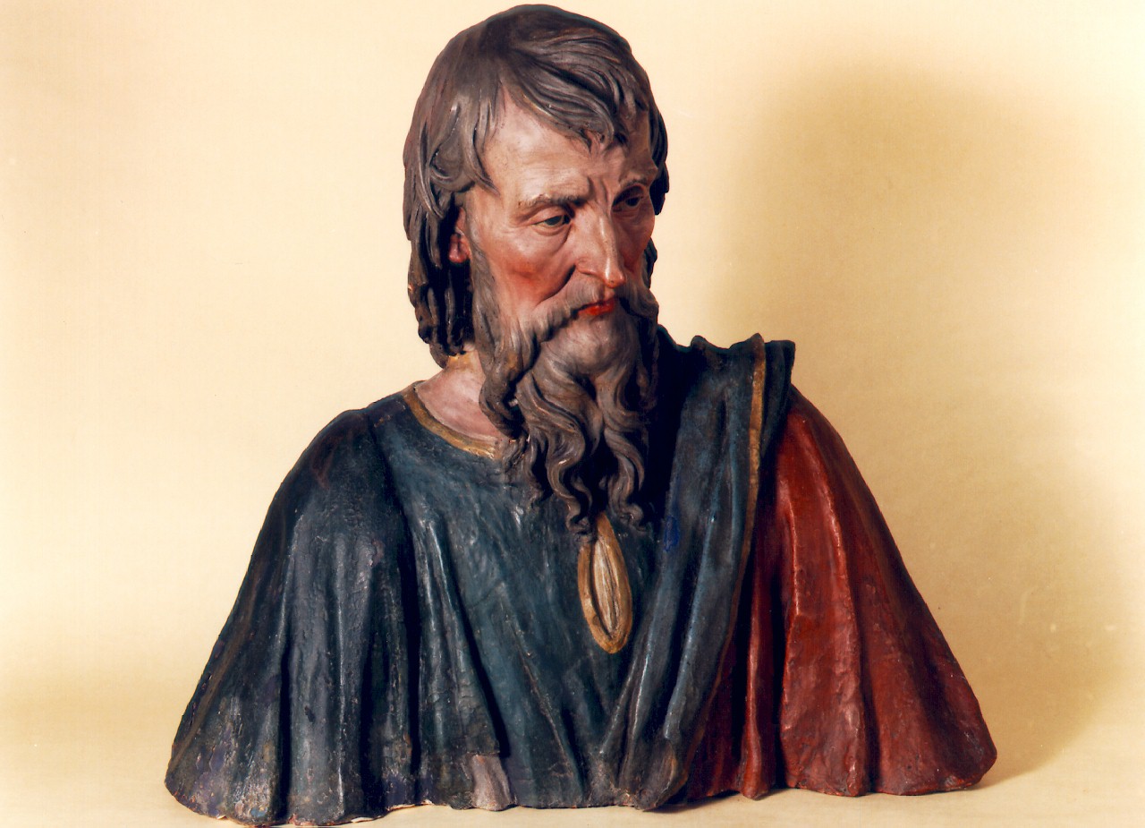 San Giovanni evangelista (scultura) - produzione siciliana (Seconda metà sec. XVIII)
