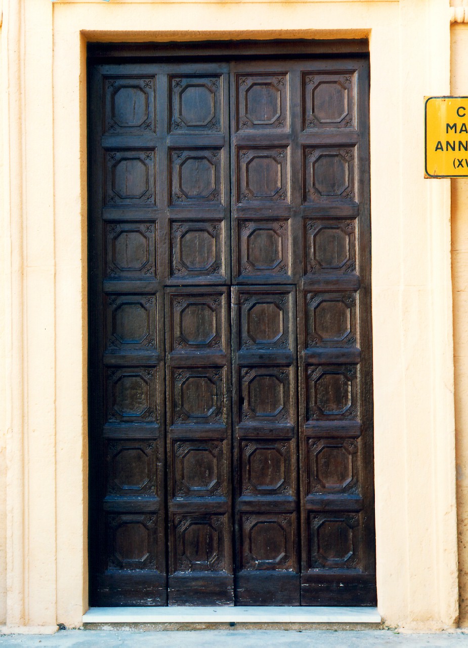 porta - produzione siciliana (Seconda metà sec. XIX)