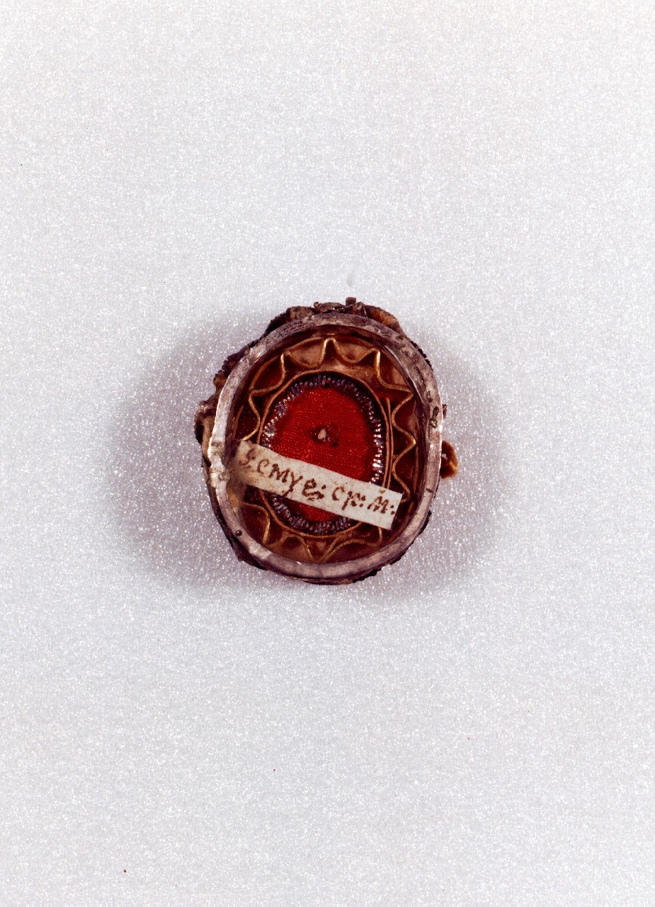 reliquiario - a capsula - bottega italiana (sec. XVIII)