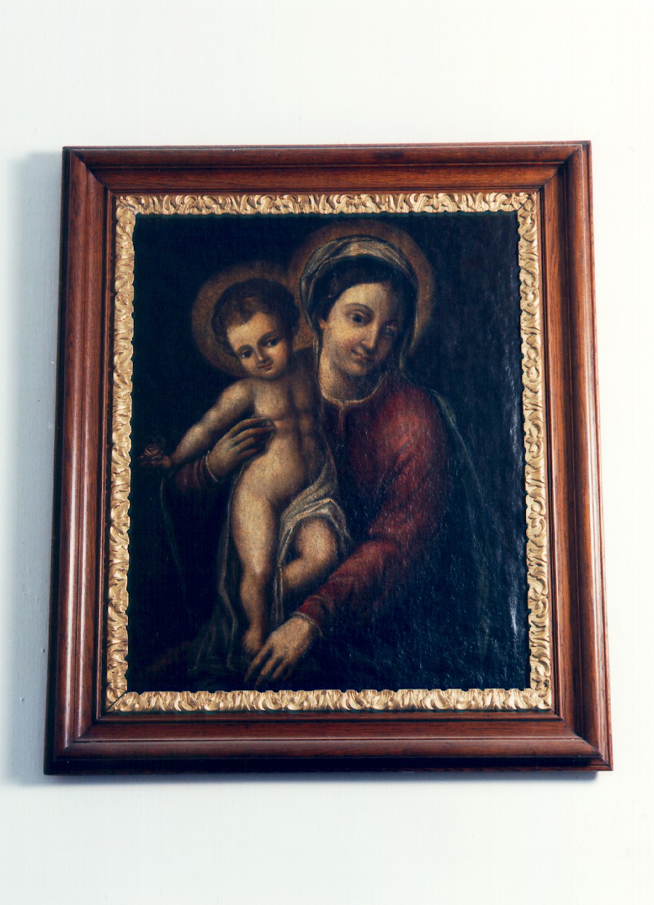 Madonna con Bambino (dipinto) - ambito siciliano (Fine/inizio secc. XVIII/ XIX)