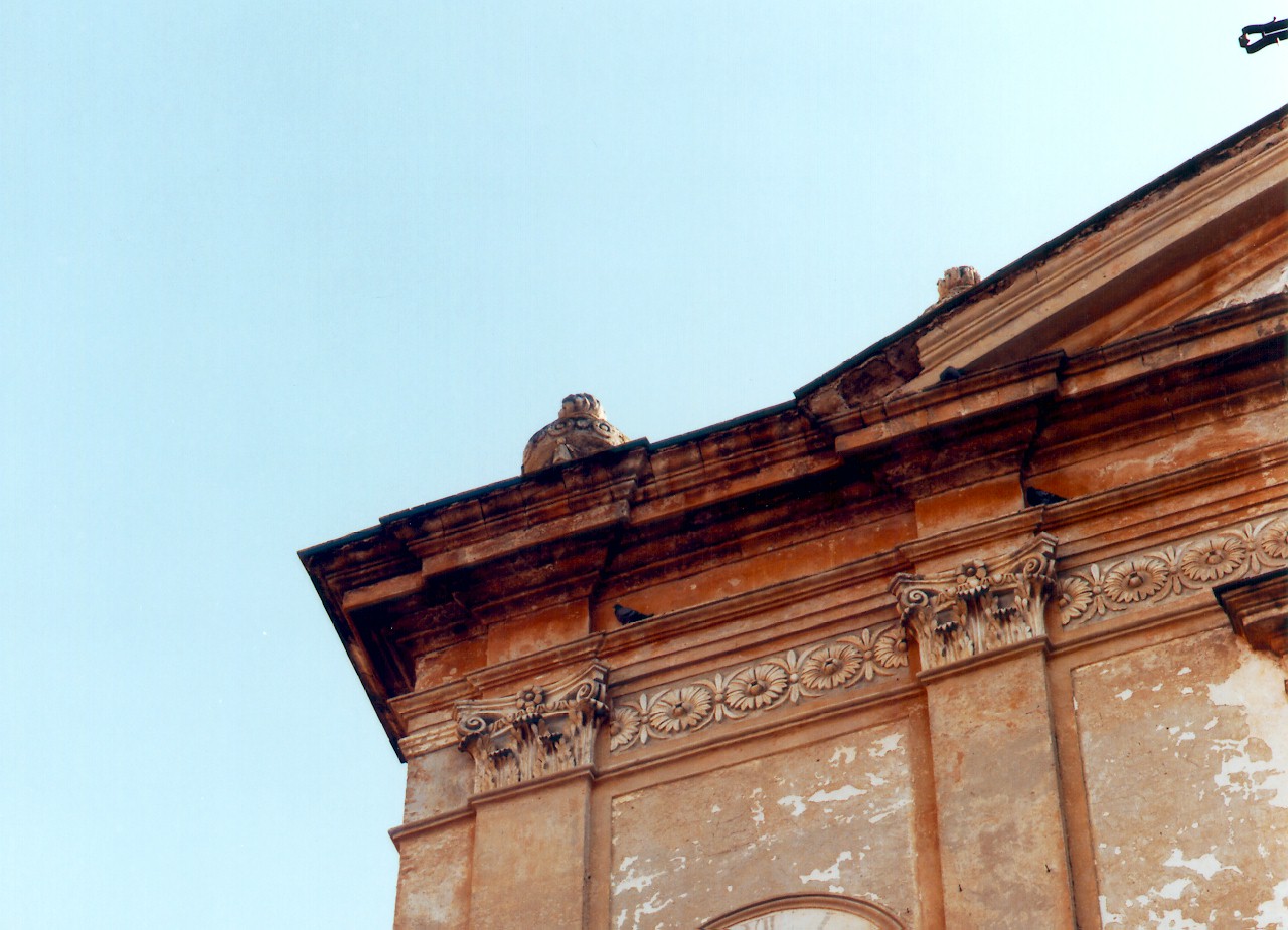 elemento di decorazione architettonica, serie - ambito siciliano (Prima metà sec. XVIII)