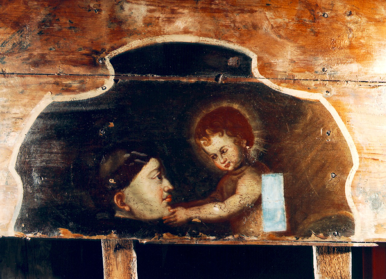 Sant'Antonio da Padova (dipinto) - ambito siciliano (Seconda metà sec. XVII)