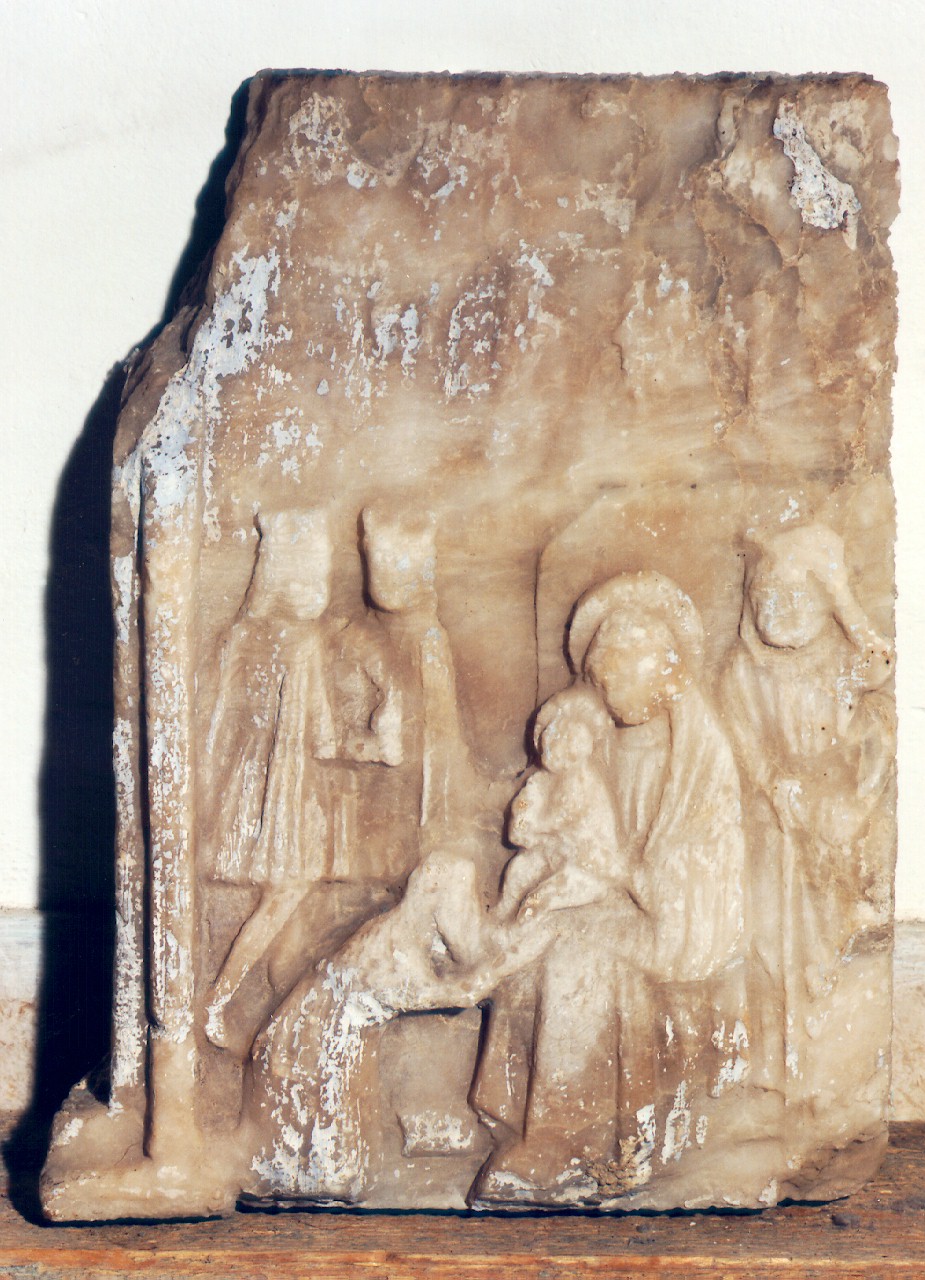 adorazione dei Magi (rilievo) - ambito siciliano (sec. XV)
