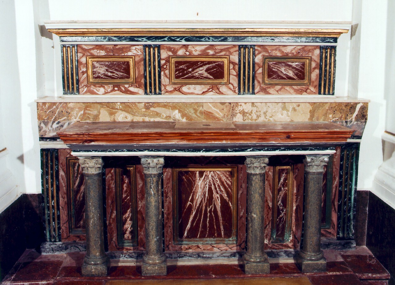 altare, serie - ambito siciliano (Seconda metà sec. XIX)