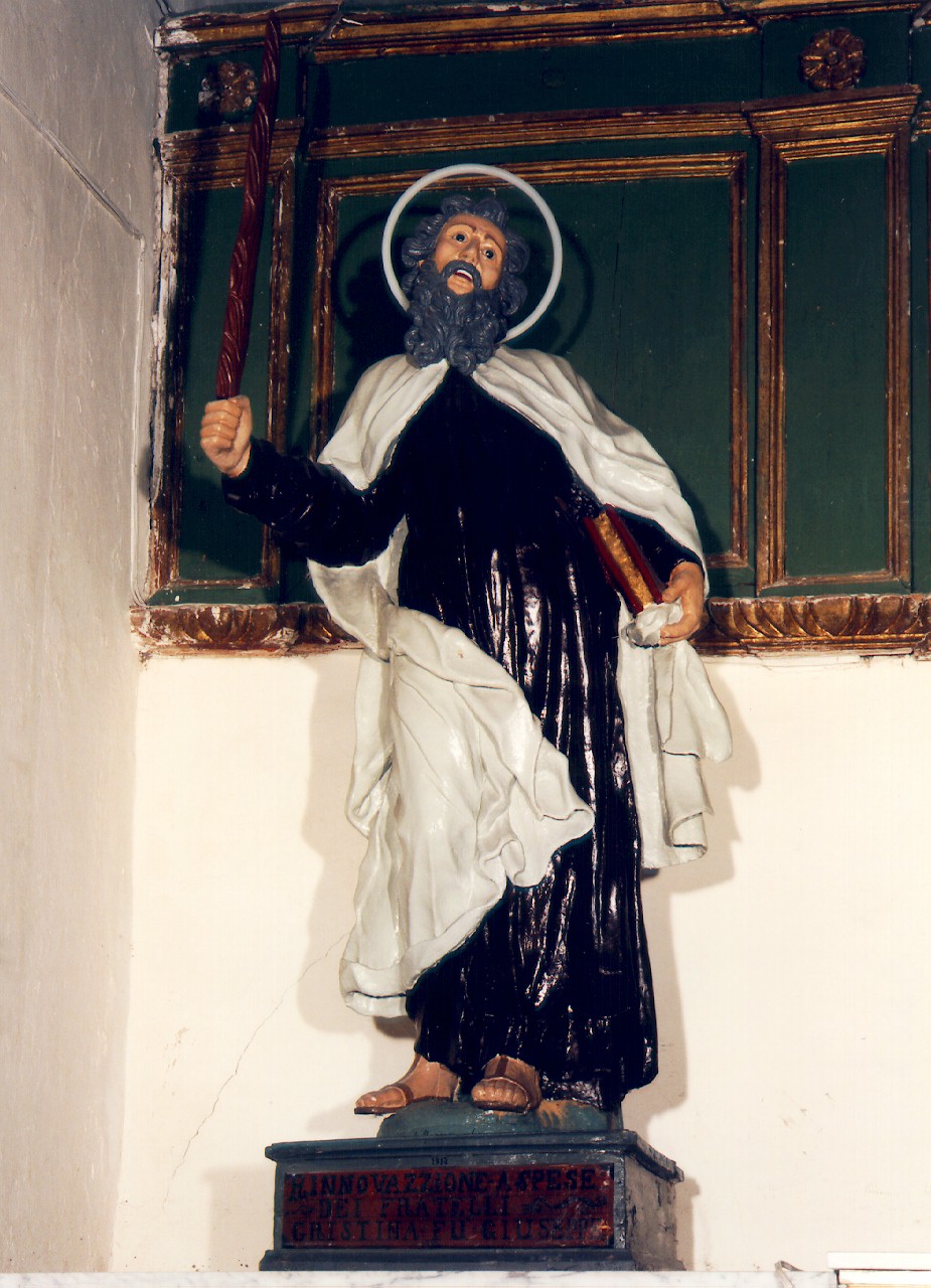 Sant'Elia (statua) - ambito siciliano (Seconda metà sec. XVIII)
