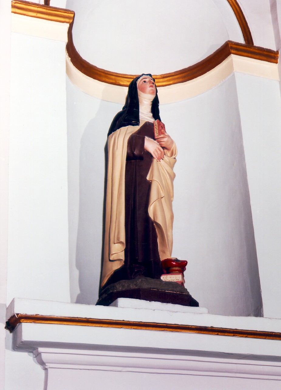 Santa Teresa d'Avila (statua) - ambito siciliano (primo quarto sec. XX)