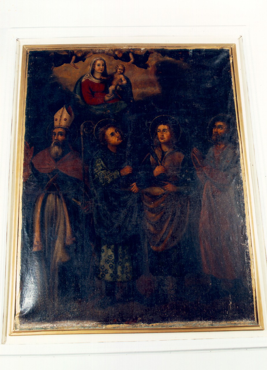 Santi Cosma e Damiano, San Benedetto e San Bartolomeo (dipinto) - ambito siciliano (Fine/inizio secc. XVII/ XVIII)