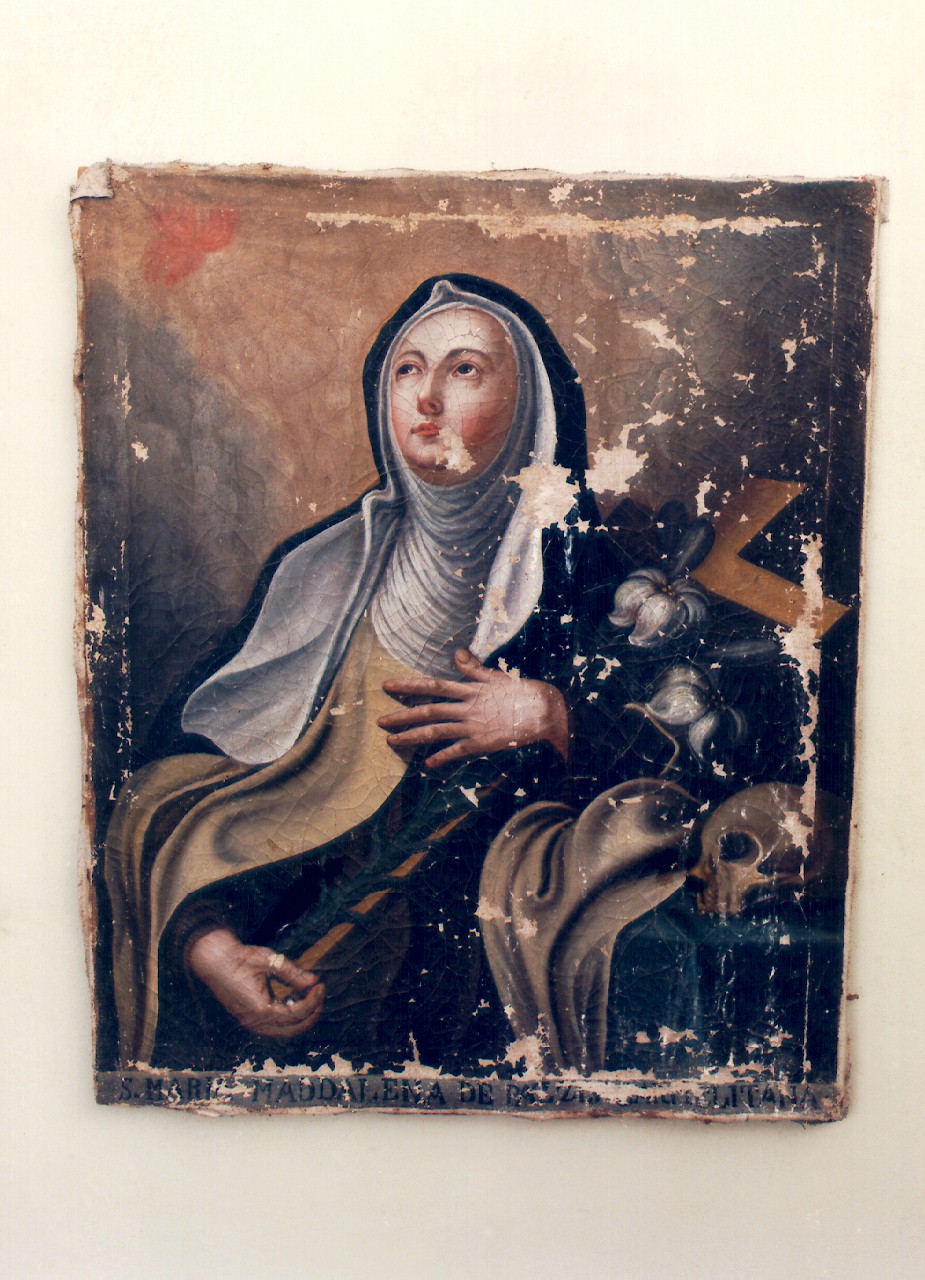 Santa Maria Maddalena dei Pazzi (dipinto) - ambito siciliano (Prima metà sec. XIX)
