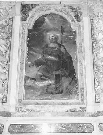 SAN ROCCO (dipinto) - ambito italiano (inizio sec. XVI)