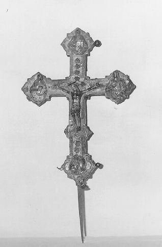 croce processionale di Marti Francesco (bottega) (inizio sec. XVI)