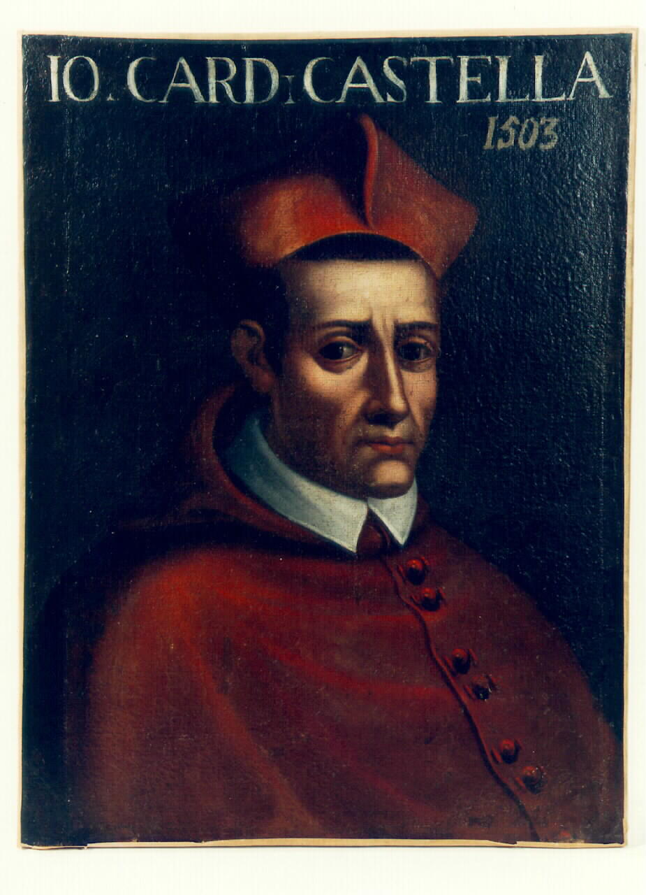 ritratto del cardinale Giovanni Castella (dipinto) - ambito siciliano (Seconda metà sec. XVIII)