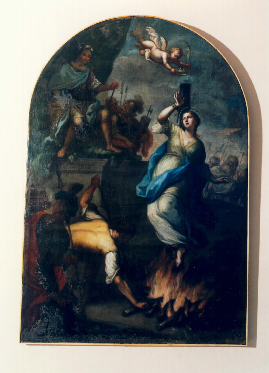 martirio di Santa Dorotea (dipinto) - ambito siciliano (sec. XVIII)