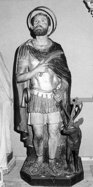 SANT'EUSTACHIO (statua) - bottega toscana (fine/inizio secc. XIX/ XX)