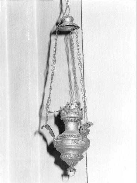 lampada del SS. Sacramento - bottega lucchese (fine sec. XIX)