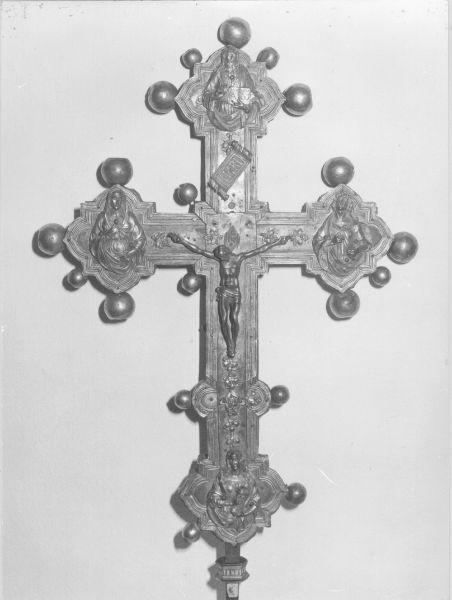 croce processionale di Marti Francesco (bottega) (prima metà sec. XVI)