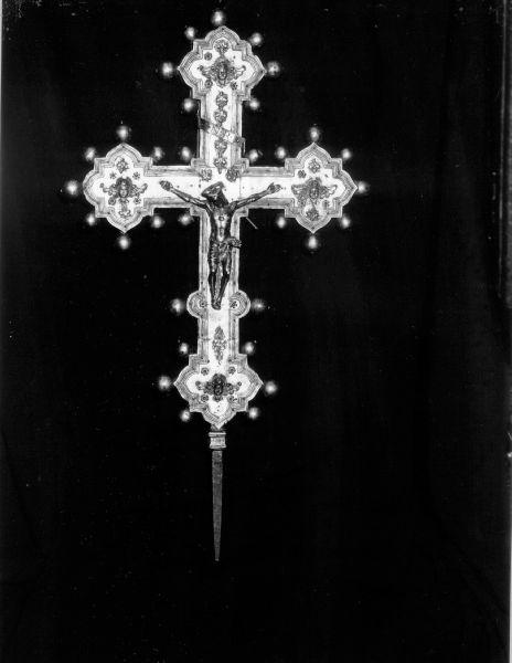 croce processionale di Marti Francesco (bottega) (terzo quarto sec. XVI)