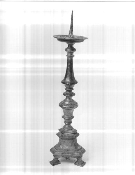 candelabro, serie - manifattura toscana (inizio sec. XIX)
