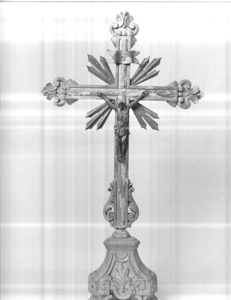croce d'altare - manifattura toscana (seconda metà sec. XVIII)