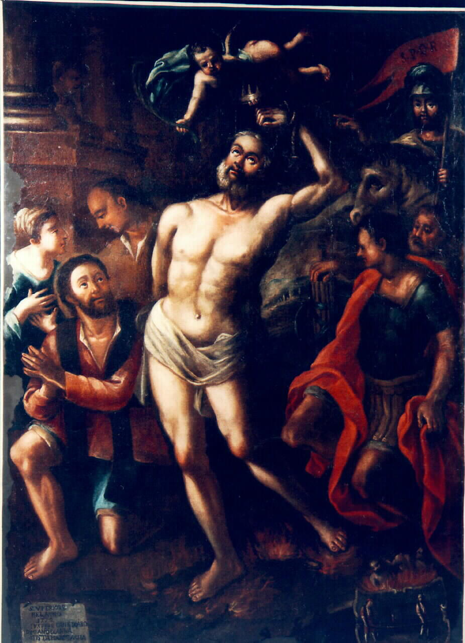 San Sebastiano (dipinto) - ambito siciliano (sec. XVIII)