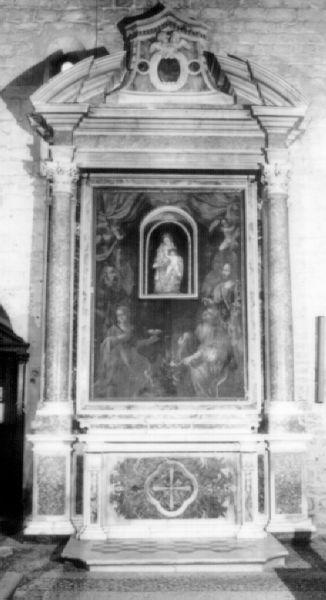 altare - bottega toscana (sec. XIX)