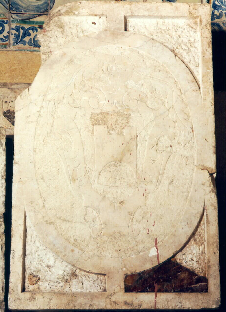 stemma gentilizio (rilievo) - ambito siciliano (Prima metà sec. XVII)
