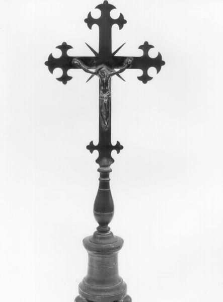 croce d'altare - bottega italiana (prima metà sec. XIX)