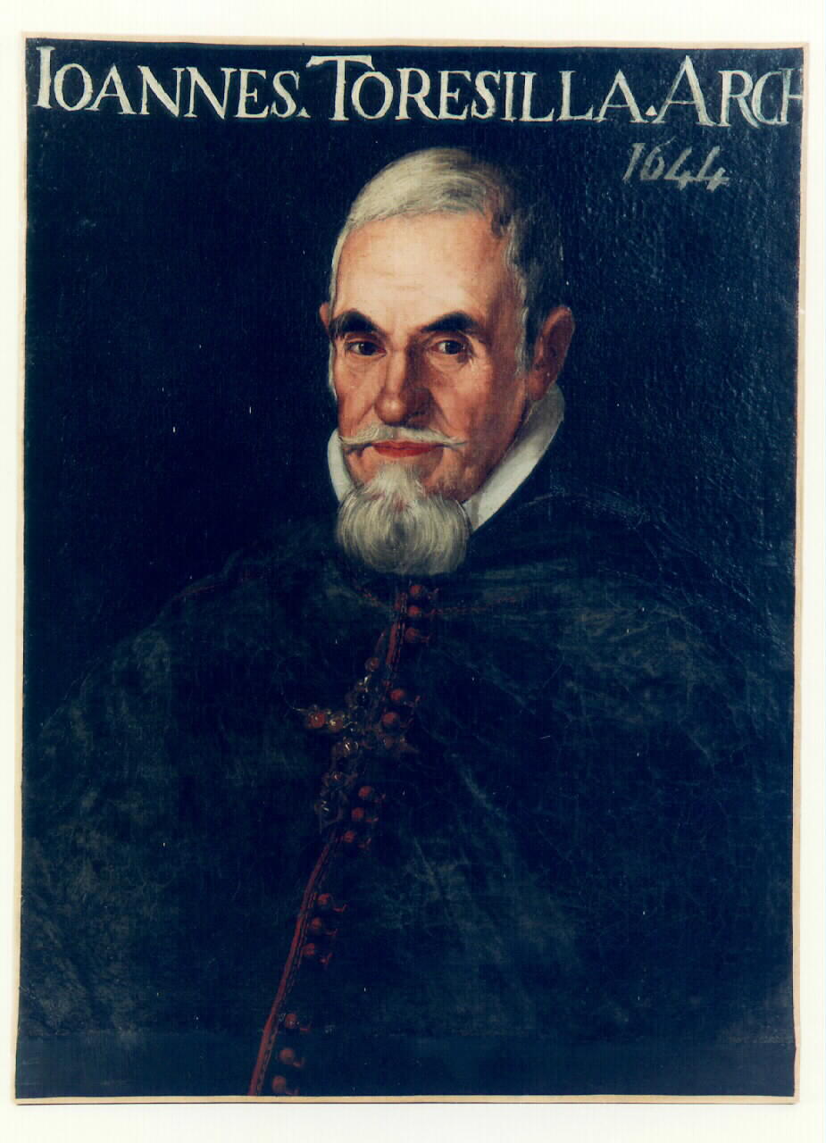 ritratto dell'arcivescovo Giovanni Toresilla (dipinto) - ambito siciliano (Seconda metà sec. XVIII)