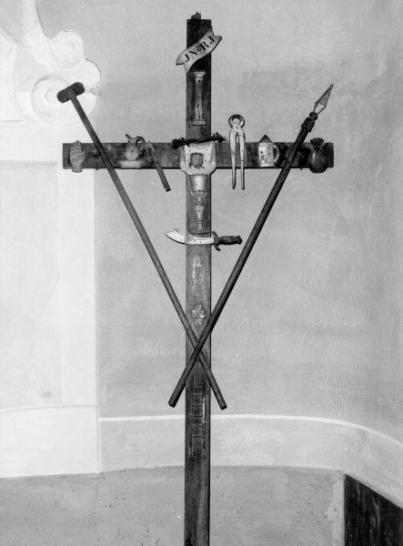 croce penitenziale - ambito lunigianese (?) (prima metà sec. XIX)