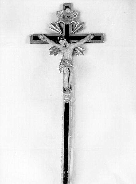 croce d'altare - ambito lunigianese (?) (prima metà sec. XIX)