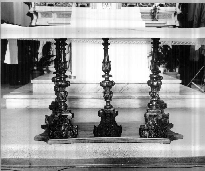 altare - a mensa - bottega italiana (metà, terzo quarto sec. XVIII, sec. XX)