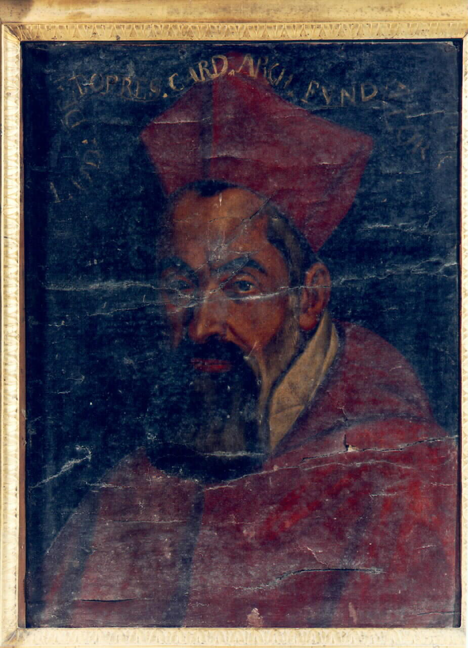 ritratto dell'arcivescovo Ludovico II Torres (dipinto) - ambito siciliano (Prima metà sec. XVII)
