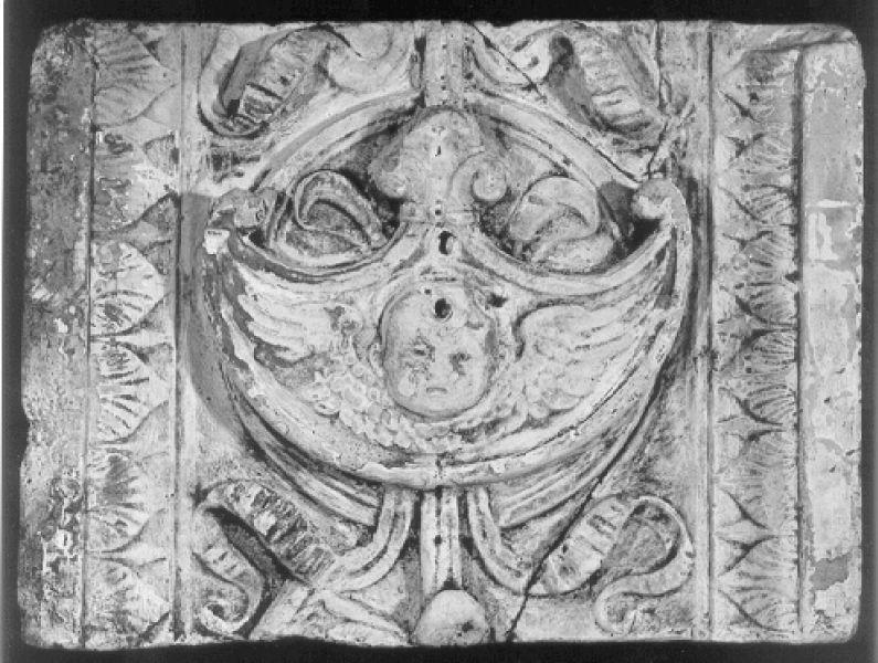 calco di scultura, frammento - bottega italiana (prima metà sec. XX)