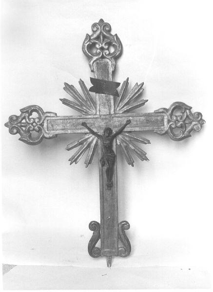 croce d'altare - bottega ligure (prima metà sec. XVIII)